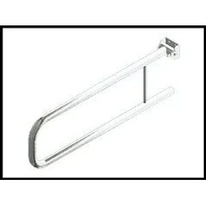 Barra de Apoio Articulado Aço Inox Conforto 60cm Polido - UP
