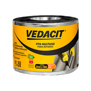 Fita Auto Adesiva Multiuso 10cmx10m - Vedacit