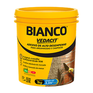 Resina Sintética Bianco 1Kg - Vedacit
