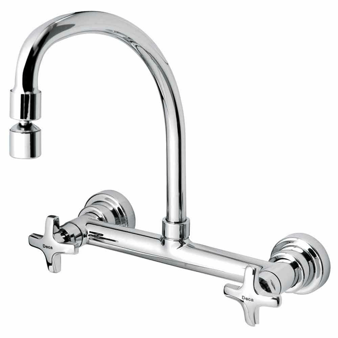 Misturador-para-Cozinha-de-Parede-Bica-Movel-Max-Cromado----1258C34----Deca