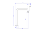 Torneira-para-Cozinha-de-Mesa-Bica-Movel-Link-Tubo-90-Cromado----1166CLNK----Deca