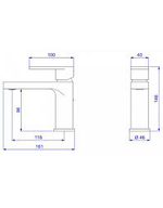Misturador-para-Lavatorio-de-Mesa-Bica-Baixa-Drop-Cromado----2875C91----Deca