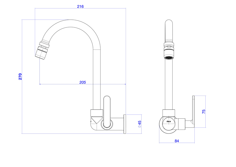 Torneira-para-Cozinha-de-Parede-Bica-Movel-Flex-Plus-DN-15-Cromado----1168C21CLM----Deca