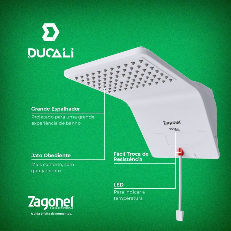 Ducha Eletronica Ducali 7500W 220V Branco - Zagonel-2.jpg