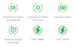 Ducha Ideale Plus 6800W 220V 4T Branco - Zagonel-5.png