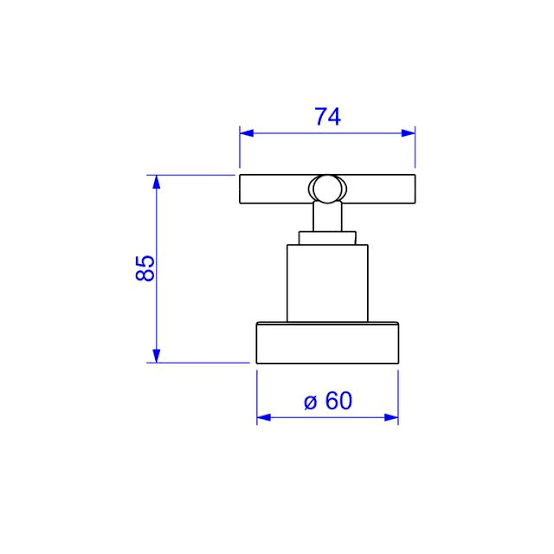 Acabamento-para-Registro-de-Gaveta-e-Pressao-Duna-Classica-1-2---ate-1---Cromado----4900C64PQ----Deca
