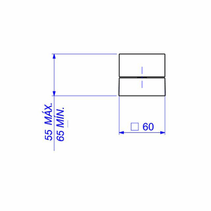 Acabamento para Registro de Gaveta e Pressão Dream 1/2"" até 1"" Cromado - (4900C87PQ) - Deca