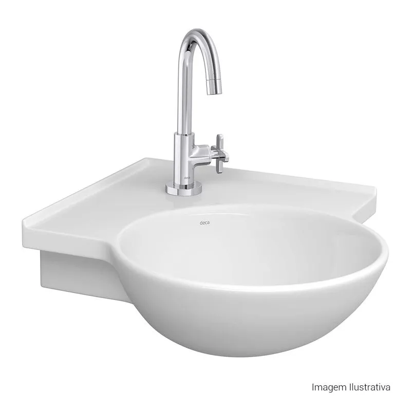 Lavatorio-Suspenso-com-Mesa-de-Canto-Master-Branco----L7617----Deca