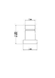 Acabamento-para-Registro-de-Gaveta-e-Pressao-Cubo-1-2---ate-1---Cromado----4900C86PQ----Deca