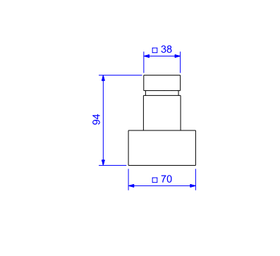 Acabamento-para-Registro-de-Gaveta-e-Pressao-Cubo-1-1-4---ate-1-1-2---Cromado----4900C86GD----Deca