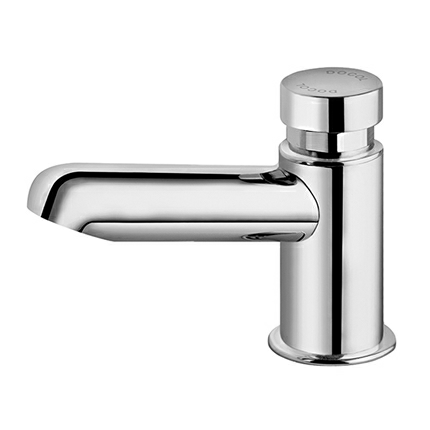 Torneira-para-Lavatorio-de-Mesa-Pressmatic-Alfa-Leed-18-LPM-Cromado---Docol