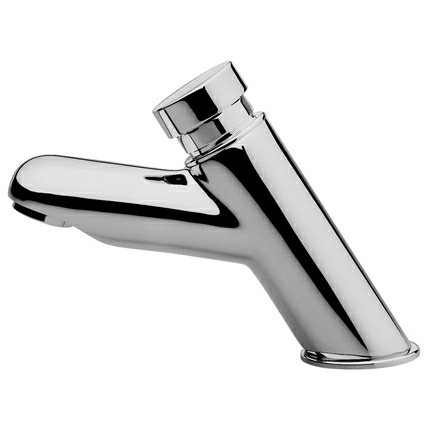 Torneira-para-Lavatorio-de-Mesa-Pressmatic-110-Ciclo-Fixo-Cromado---Docol
