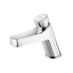 Torneira-para-Lavatorio-de-Mesa-Pressmatic-Join-com-Regulador-de-Tempo-Bacteria-Free-Cromado---Docol