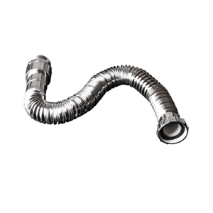 Sifão Multi Flex PVC 112x40mm Cromado - Luconi