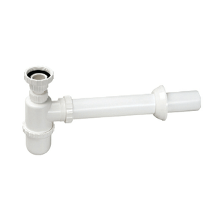 Sifão para Lavatório com Copo PVC 112x112 Branco - Luconi