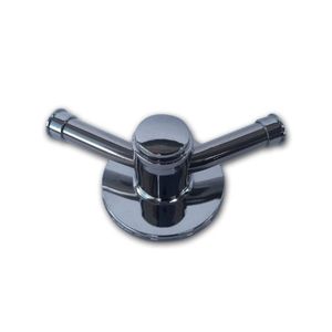 Cabide Duplo ABS Inox - Sidan Metais