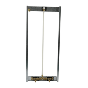 Módulo Kit Chuveiro com Registro Pressão Estrutura Metálica 90cm Pex - Smart Pods