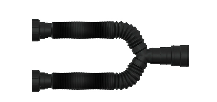 Sifao-Tubo-Extensivo-Duplo-70cm-Preto---Blukit