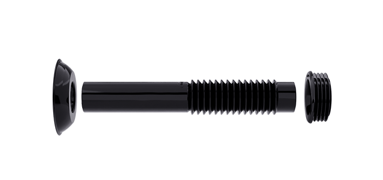 Tubo-de-Ligacao-para-Bacia-Ajustavel-260mm-Preto---Blukit