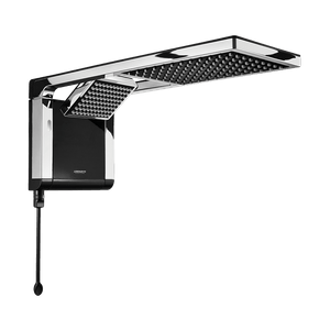 Chuveiro Acqua Duo Flex 6800w 220v Black Cromado - Lorenzetti