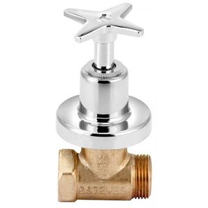 Acabamento para Registro C23 4900 3/4 a 1" Cromado - Esteves