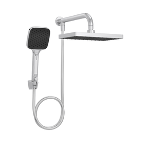 Chuveiro de Parede com Desviador Retangular Flex Max 2086.C.DES Cromado - Deca