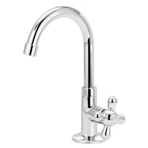 Torneira para Lavatório de Mesa Bica Alta 1198 C51 Cromado - Esteves