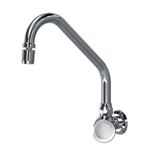 Torneira para Cozinha de Parede Bica Alta 1168 C50 Cromado - Cemix