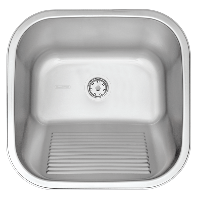 Tanque-de-Encaixe-Aco-Inox-40x40cm-Acetinado---Tramontina