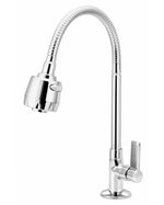 Torneira-para-Cozinha-de-Mesa-1-4-de-Volta-Bica-Articulada-com-Ducha-C60-Cromado---Esteves