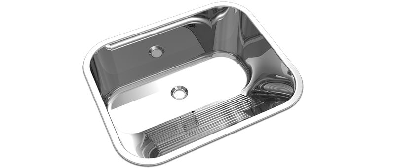 Tanque-para-Valvula-212-Retangular-Luxo-CT50-50x40x23cm-Escovado---Mekal