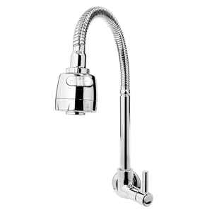 Torneira para Cozinha de Parede Bica Móvel Gourmet 2069 C62 Cromada - Cemix