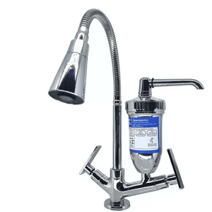 Torneira Filtro de Mesa Bica Móvel Shower 0351 c62 Cromada - Cemix