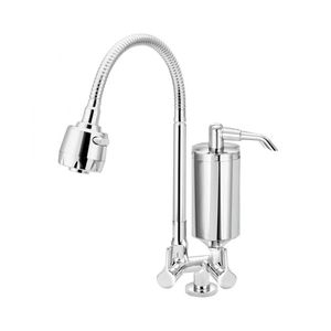 Torneira para Cozinha de Mesa com Filtro Gourmet Cromado - Esteves