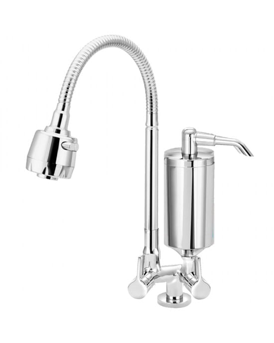 Torneira-para-Cozinha-de-Mesa-com-Filtro-Gourmet-Cromado---Esteves