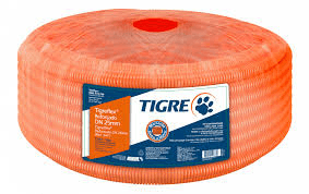 Eletroduto-Corrugado-PVC-TigreFlex-25mm-50m-Laranja---Tigre
