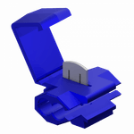 Conector-Eletrico-075-a-15mm-Azul---Tigre