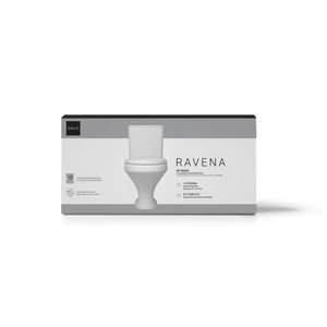 Kit Completo de Bacia com Caixa Acoplada Ravena Branco - Deca
