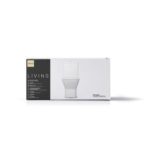 Kit Completo de Bacia com Caixa Acoplada Living Branco - Deca