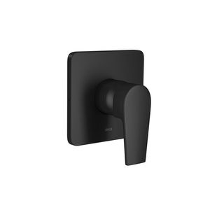 Acabamento Monocomando para Ducha Higiênica Alta e Baixa Pressão Level Black Matte - Deca
