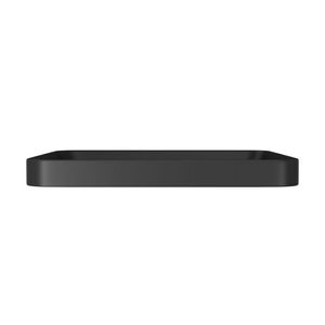 Cuba de Sobrepor Quadrado Slim L.21040.94 400mm Ebano Fosco - Deca