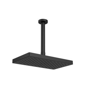 Chuveiro com Tubo de Teto Retangular Flex Max Black Matte - Deca