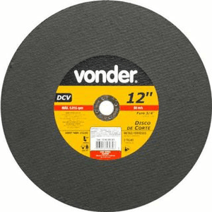 Disco de Corte DCV 300X0X3X2X19 - Vonder