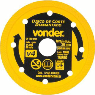 Disco-Corte-Diamantado-V4-110mm---Vonder