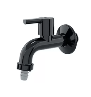 Torneira-para-Jardim-e-Tanque-MultiUso-Curta-de-Parede-Confort-Black---Blukit