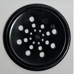 Grelha-com-Fecho-Redondo-15cm-Black---CLX