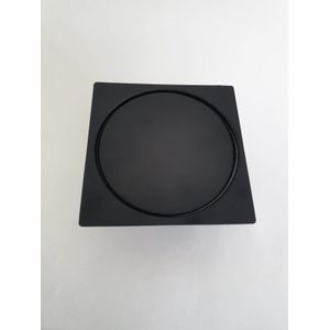 Grelha com Fecho Quadrado 15cm Black - CLX