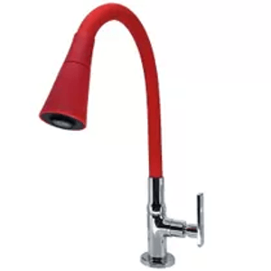 Torneira para Cozinha de Mesa Bica Móvel Shower 0352 c29 - Cemix