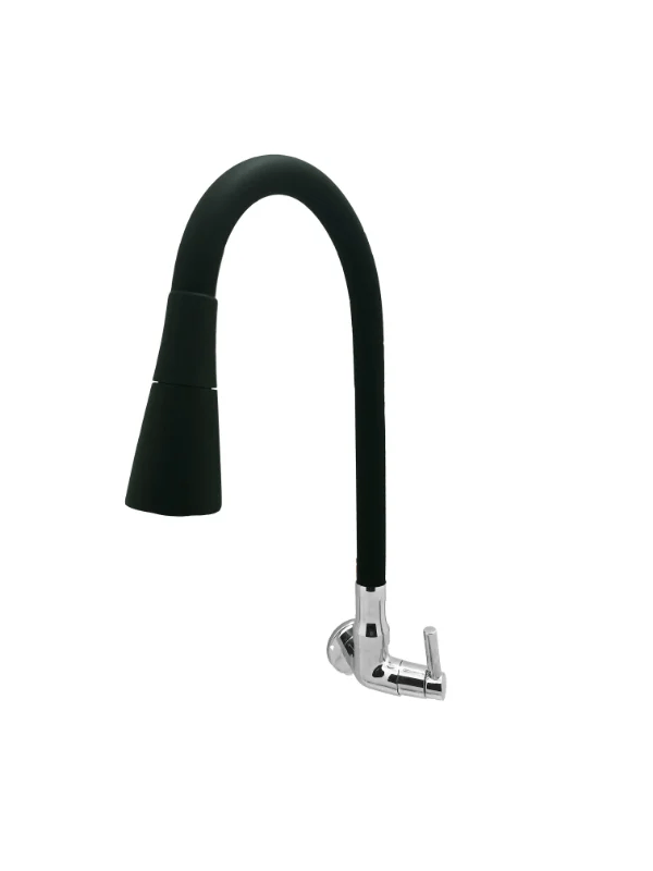 Torneira-para-Cozinha-de-Parede-Bica-Movel-Slim-3068-C62-Preta---Cemix