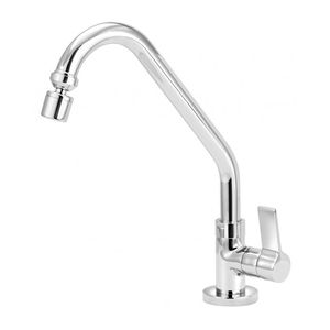 Torneira para Cozinha de Mesa 1/4 de Volta Bica Móvel 1167 C62 Cromado - Esteves